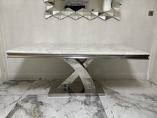 White Marble Dining Table