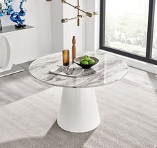 PALMA White Marble Effect