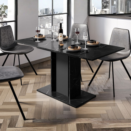 Small dining table extendable - small,