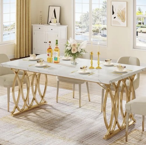 63in rectangular dining table - 63in,