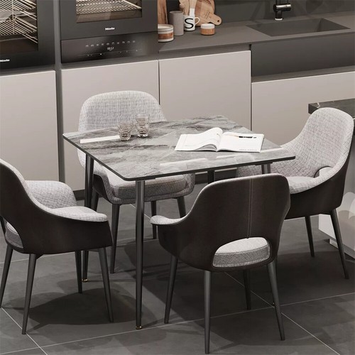 Waterproof marble dining table - dining,