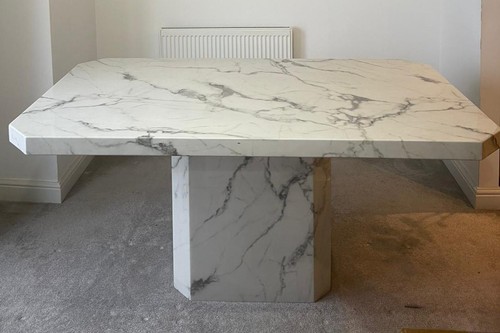 160cm marble white - 160cm,