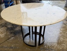 Marble White Kitchen dining